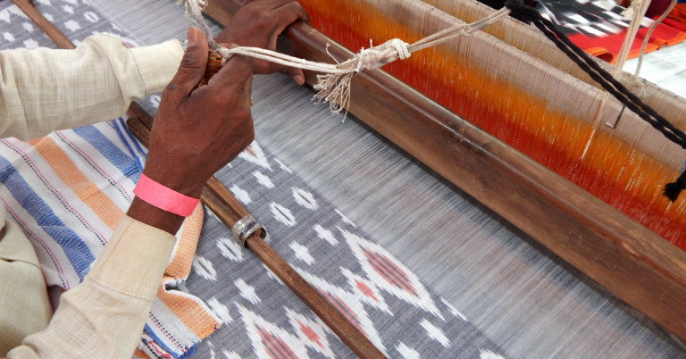Traditional Clothing and Textile Practices from India handloom